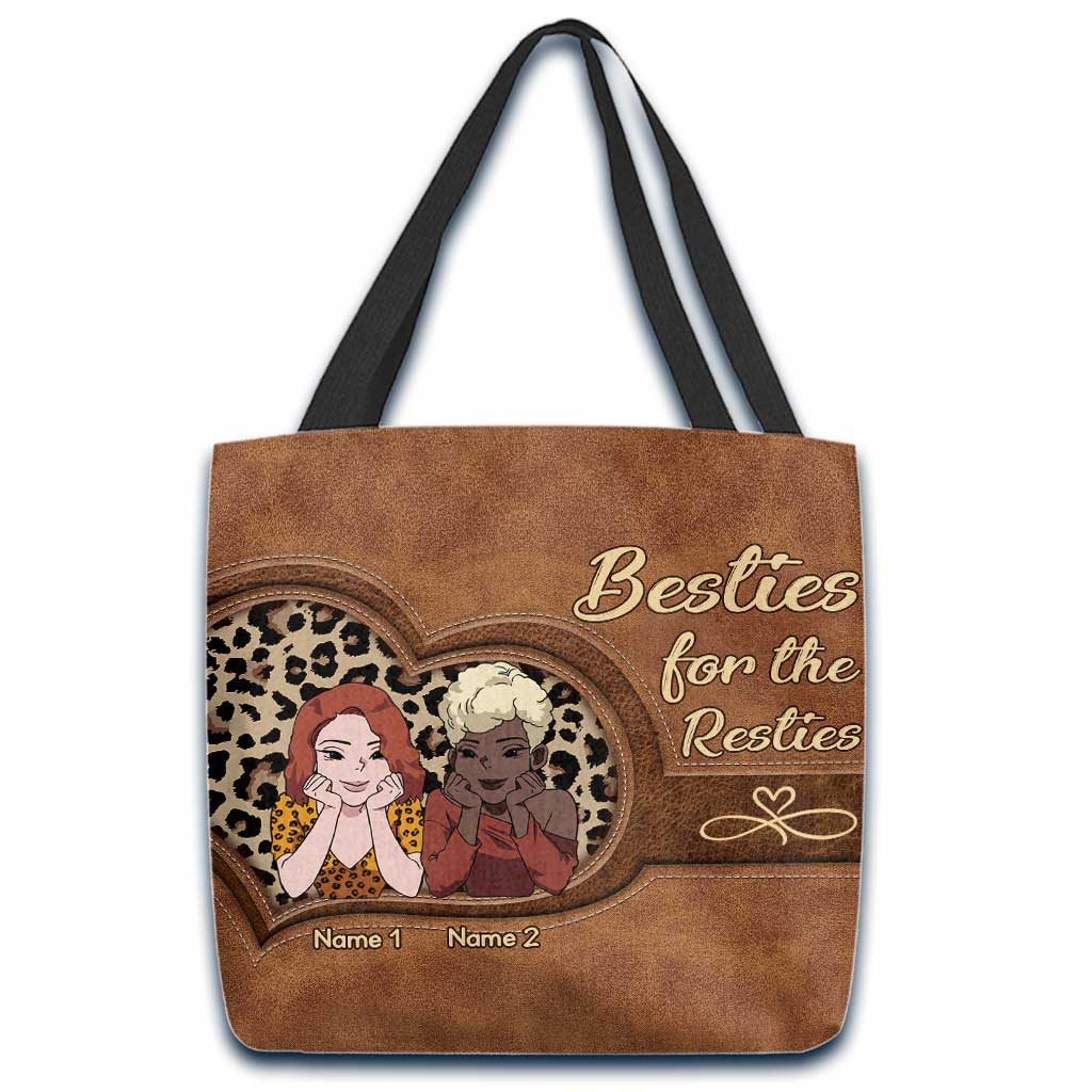 Besties For The Resties - Personalized Tote Bag