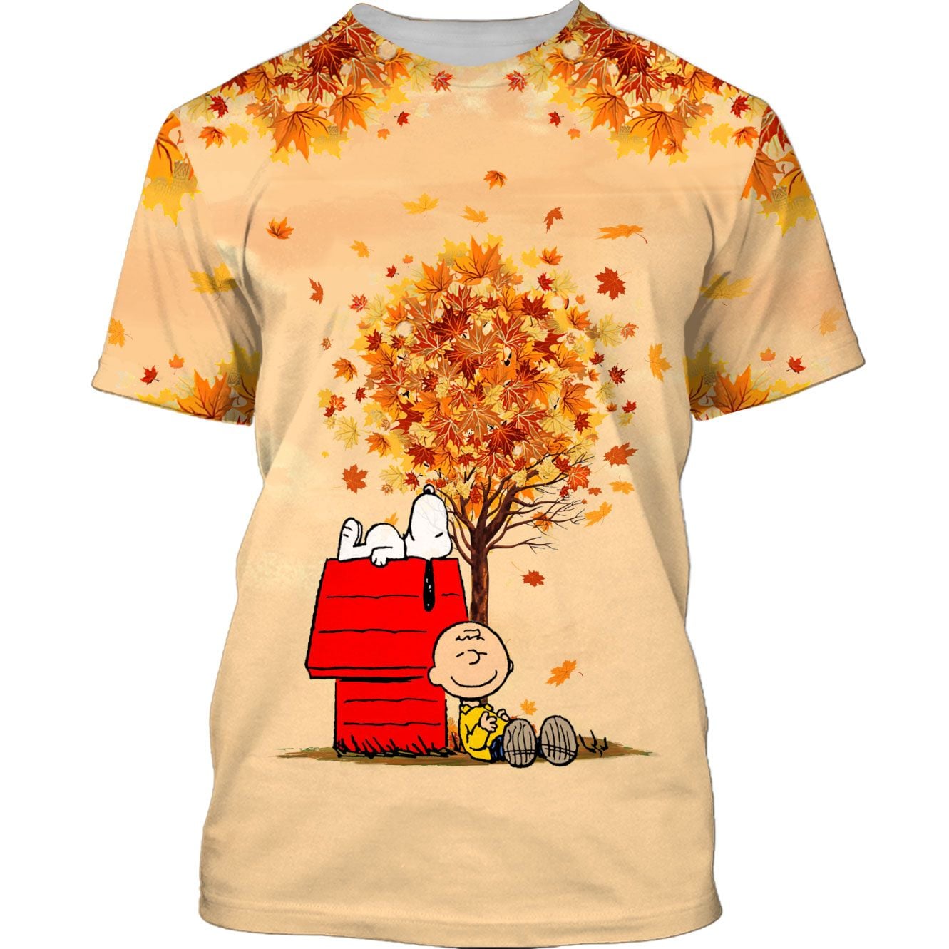 Happy Fall All Over Shirt 0823