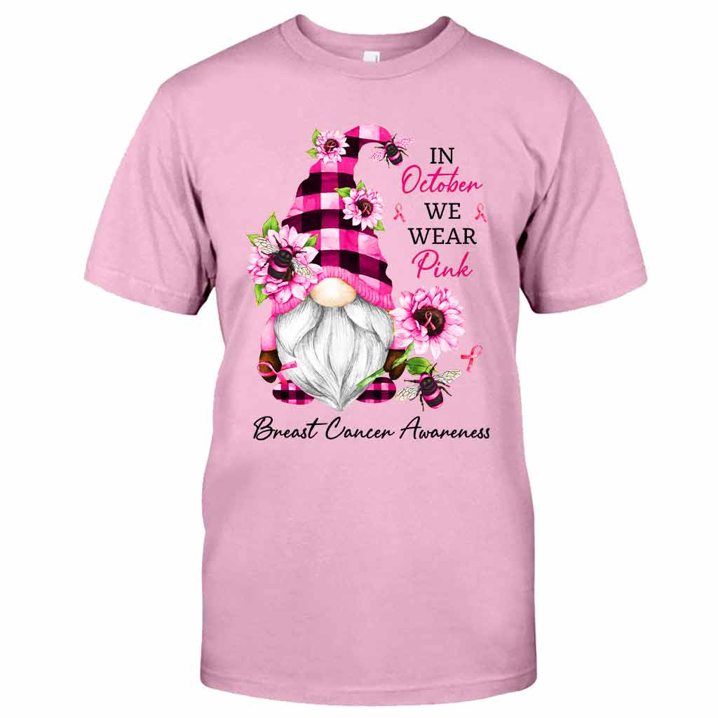 In October We Wear Pink - Breast Cancer Awareness T-shirt and Hoodie 102021