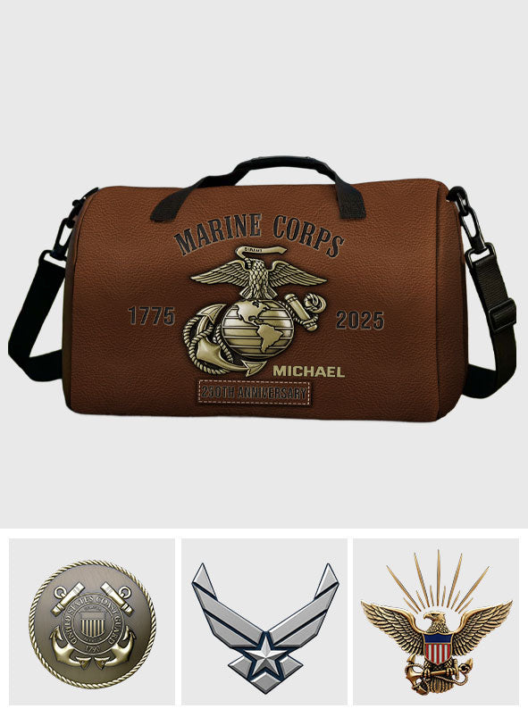 Proud Veteran - Personalized Veteran Duffle Bag
