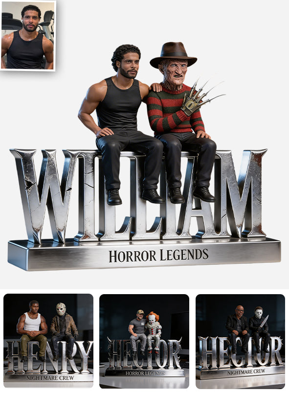 Custom Any Photo - Personalized Horror Character Custom Shaped Acrylic Plaque