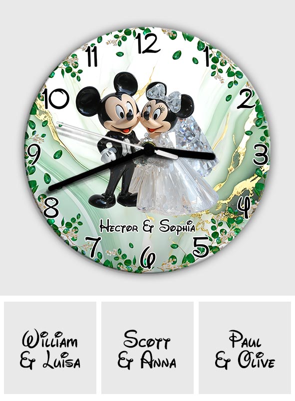Magical Times - Personalized Mouse Wall Clock