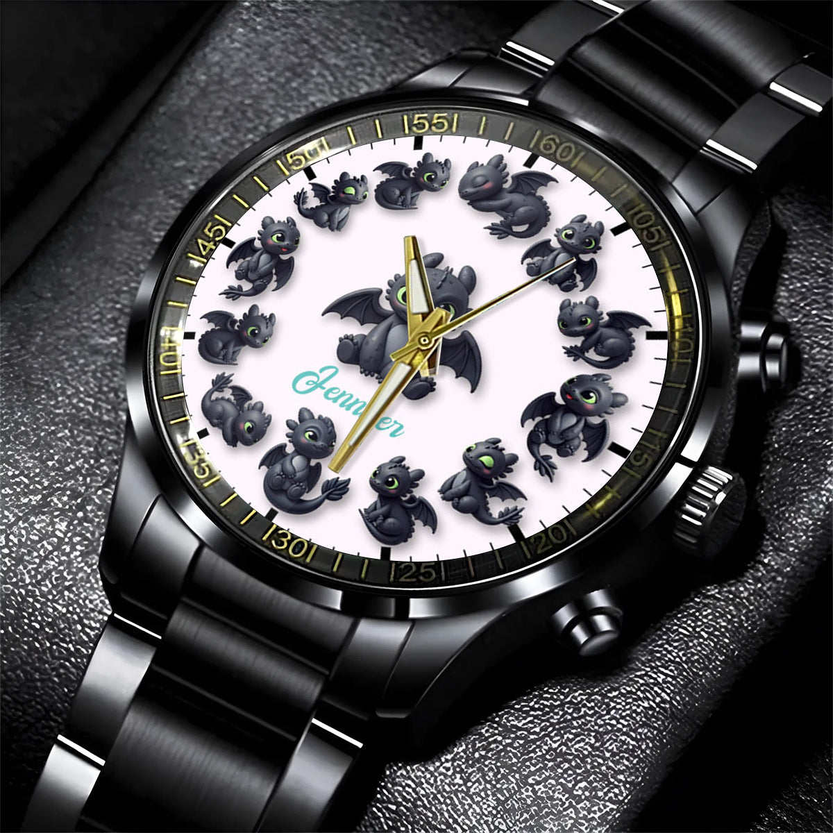 Adorable Dragon - Personalized Mouse Hand Watch