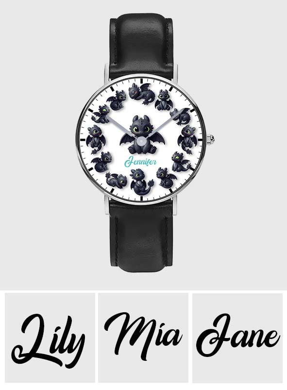 Adorable Dragon - Personalized Mouse Hand Watch