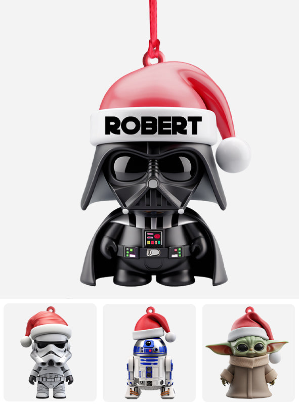 Merry Christmas - Personalized The Force Ornament