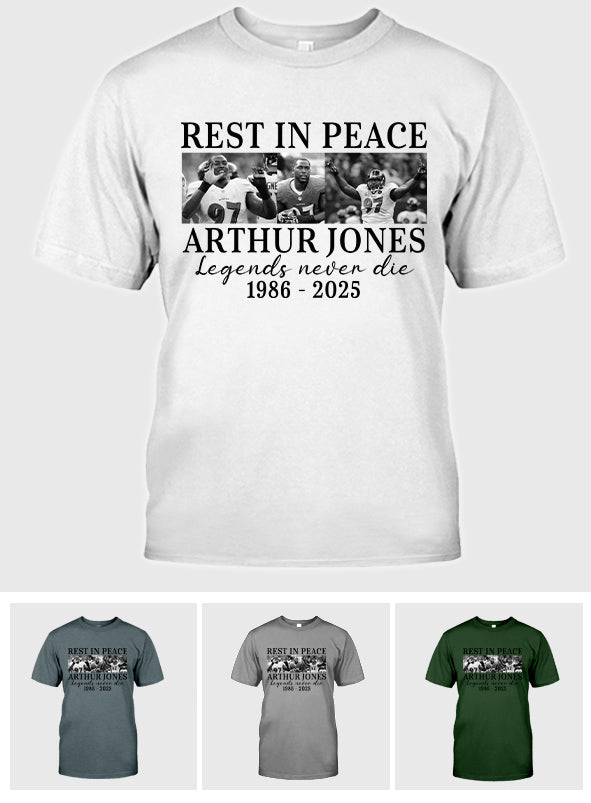 Rest In Peace - Football T-shirt And Hoodie