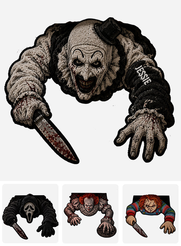 Horror Halloween - Personalized Horror Character Non-Slip Tufted Rug