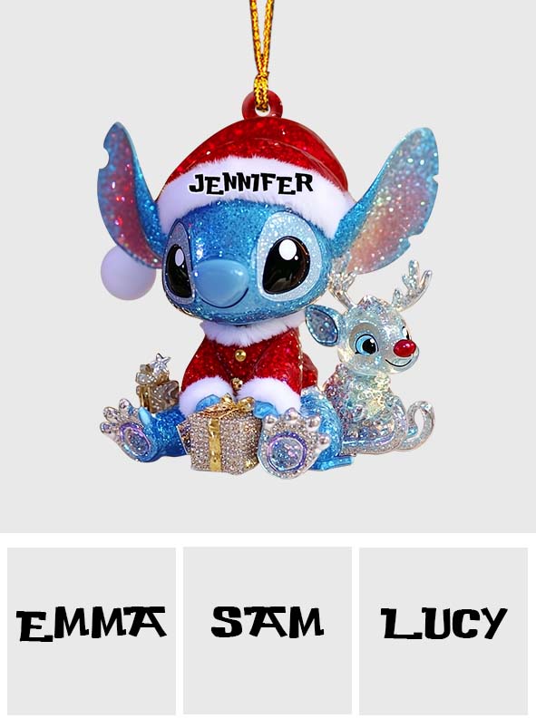 Ohana Means Family - Personalized Ohana Ornament