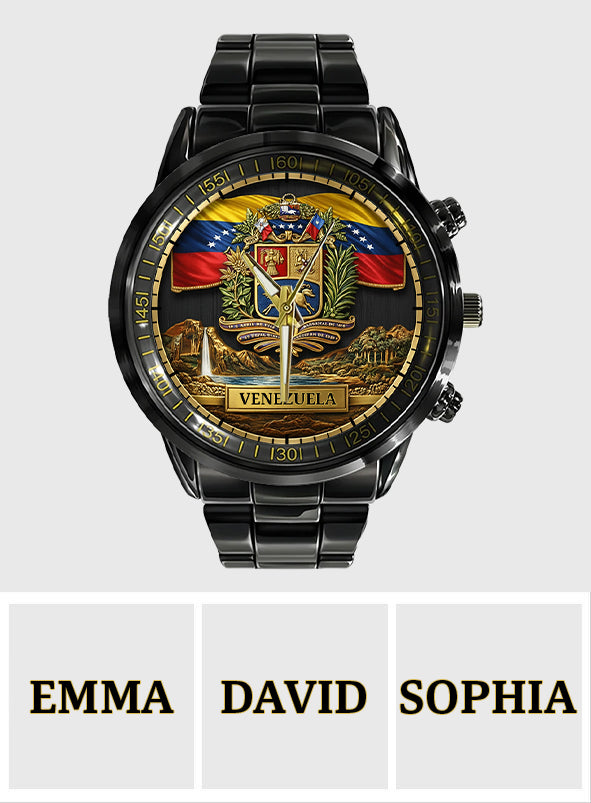 Stand Strong Venezuela - Personalized Expats Hand Watch