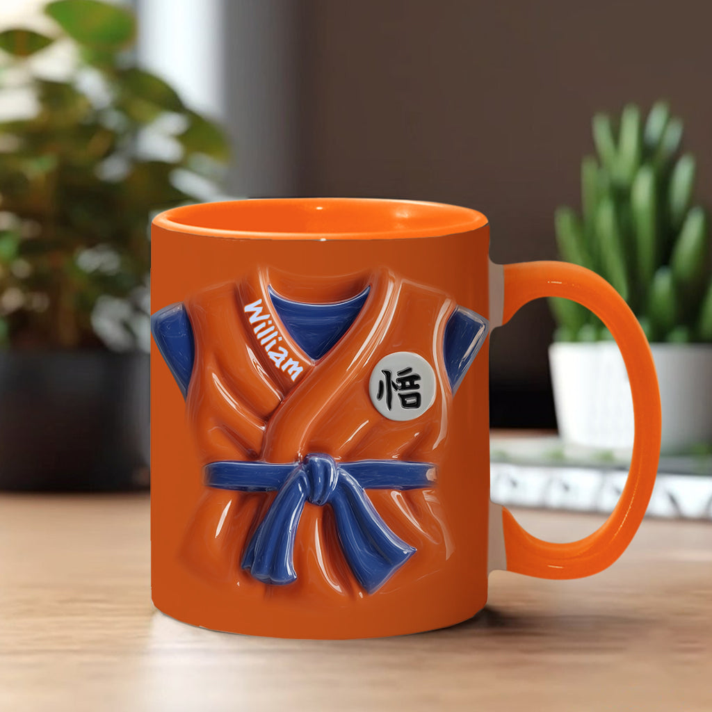 The Strongest One - Personalized Seven Balls Accent Mug