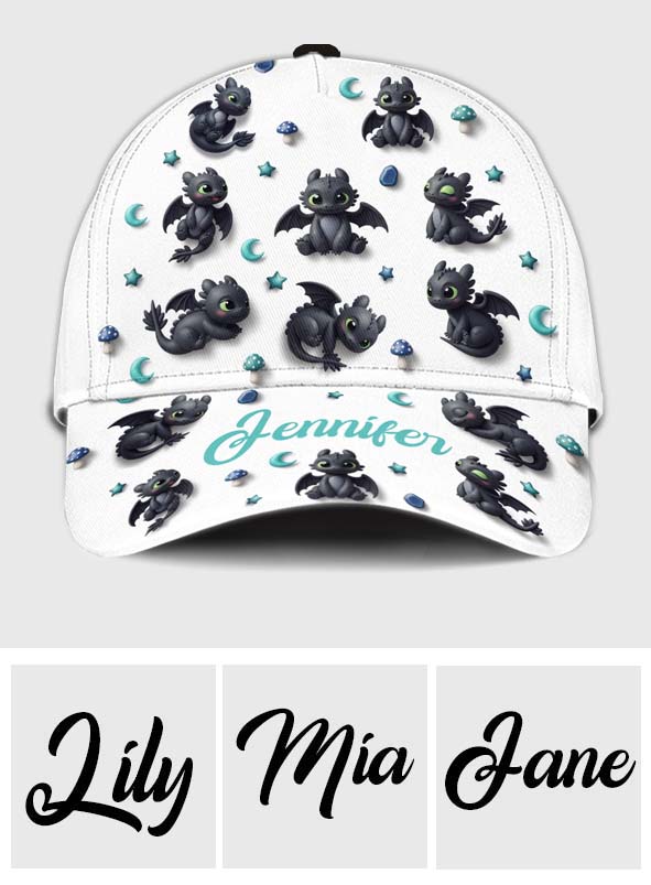 Adorable Dragon - Personalized Dragon Classic Cap