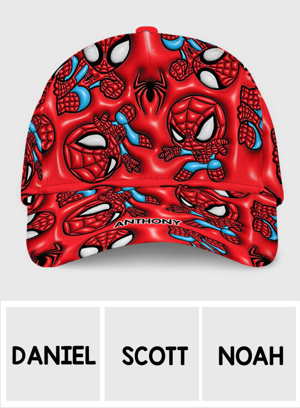 Spider Design - Personalized Kid Classic Cap