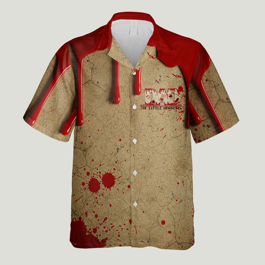 Dad Of Little Horrors - Personalized Father Hawaiian Shirt