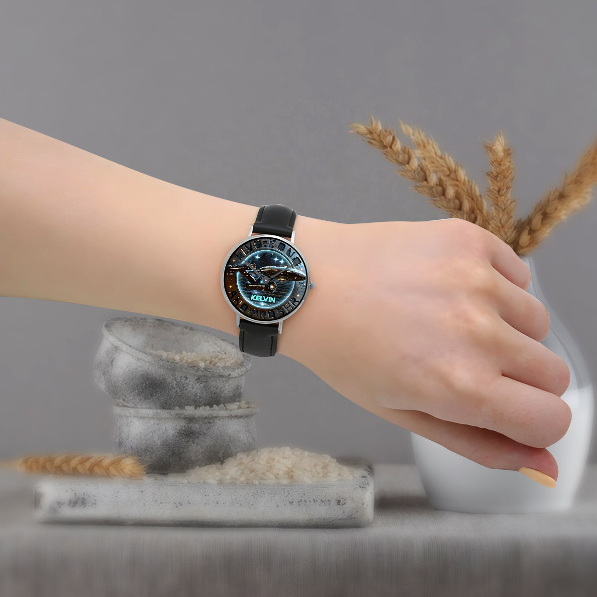 Live Long And Prosper - Personalized Star Fleet Hand Watch