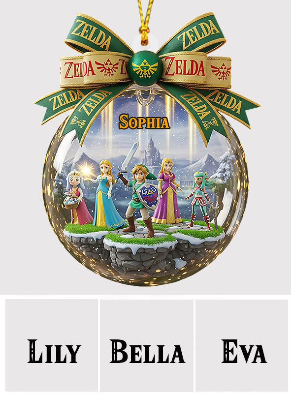 Merry Christmas - Personalized The Hero's Legend Ornament