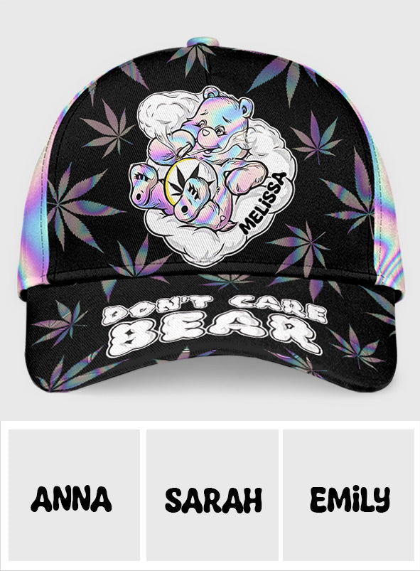 Don't Care Bear - Personalized Weed Classic Cap