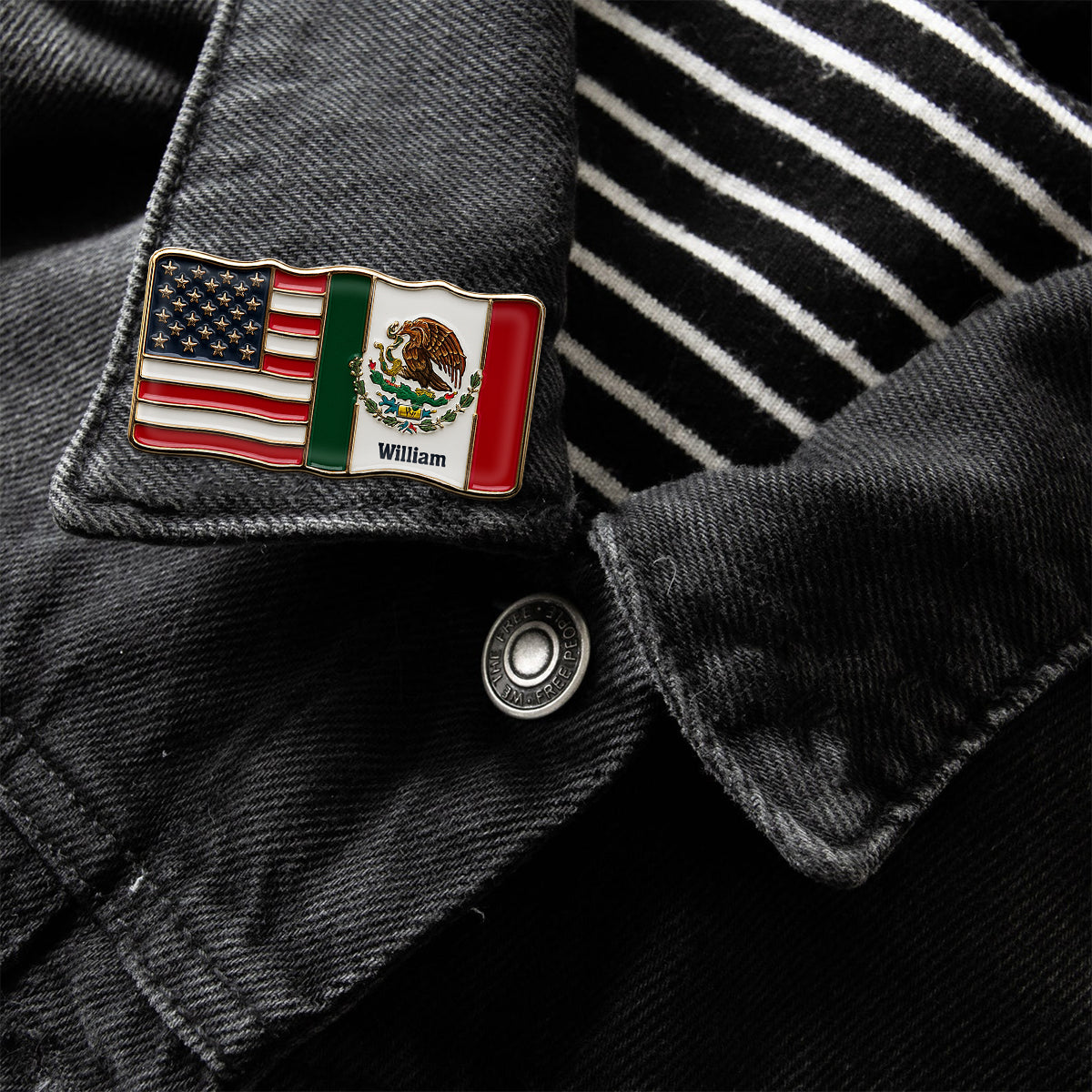 The Legacy - Personalized Expats Pin