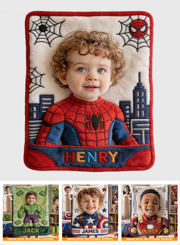 Custom Any Photo - Personalized Marvelous Universe Blanket