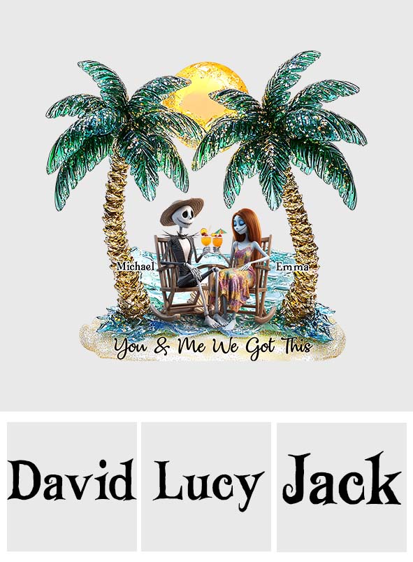 Till Death Do Us Part - Personalized Nightmare Custom Shaped Acrylic Plaque