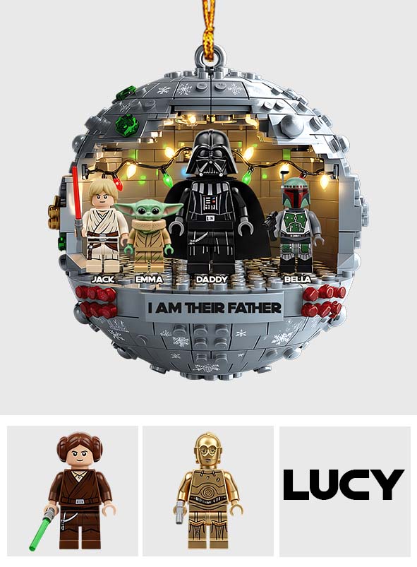 I Am Their Father - Personalized The Force Ornament