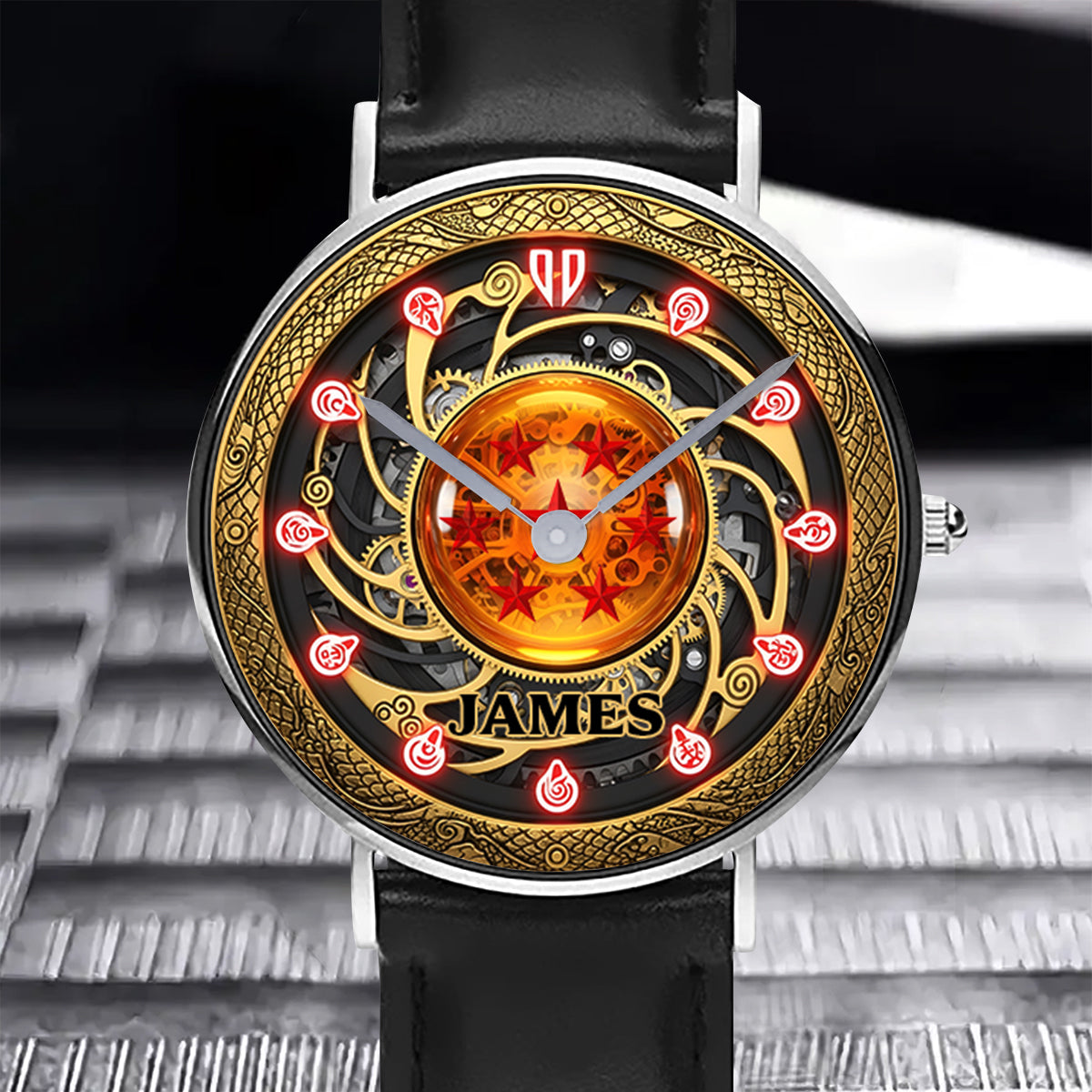 Awesome Dragon - Personalized Seven Balls Hand Watch
