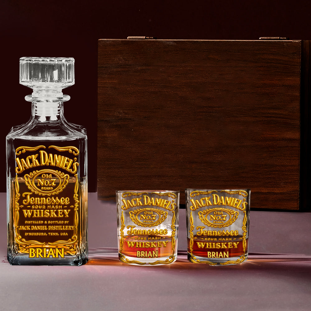 Love Whiskey Nightmare Whiskey Decanter Set