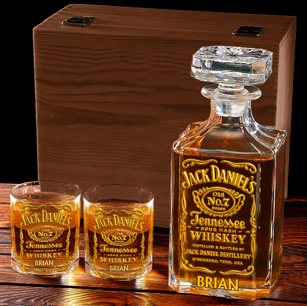 Love Whiskey Nightmare Whiskey Decanter Set