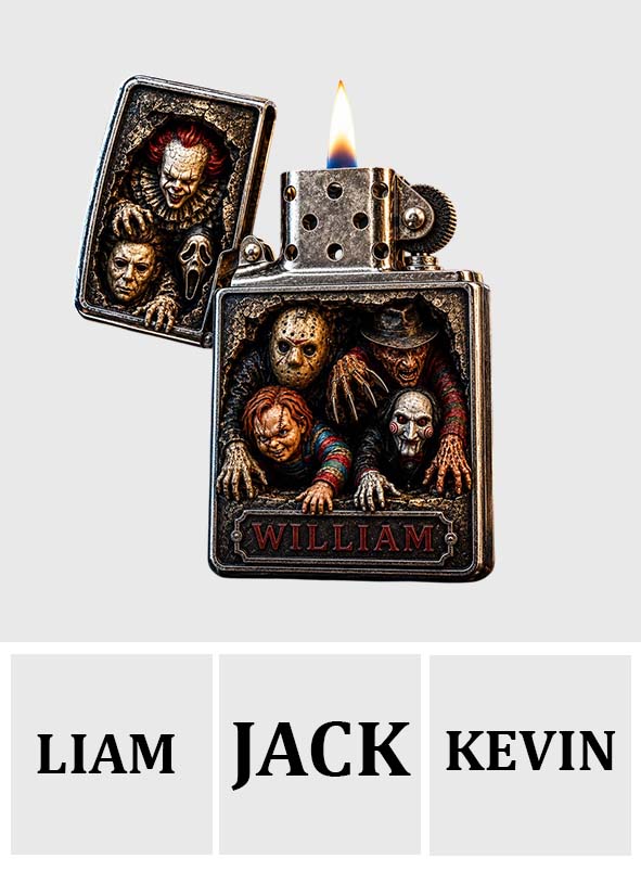 Horror Legends Inspired - Personalized Horror Character Lighter