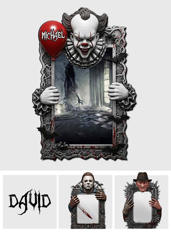Spooky Mirror - Personalized Wall Hanging Mirror