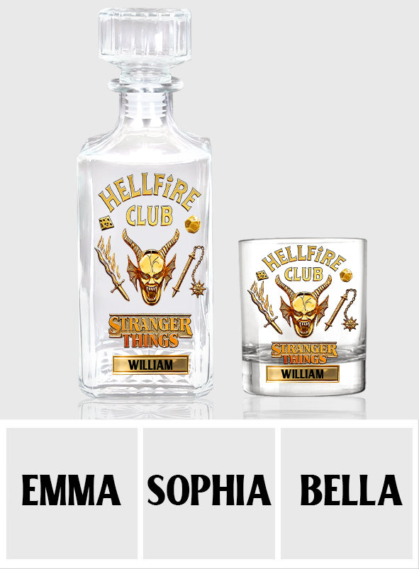 Dark Dice & Demons - Personalized Parallel Universe Whiskey Decanter Set