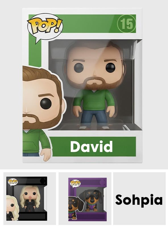 FK Pop Figure - Personalized Custom Shaped Acrylic Plaque