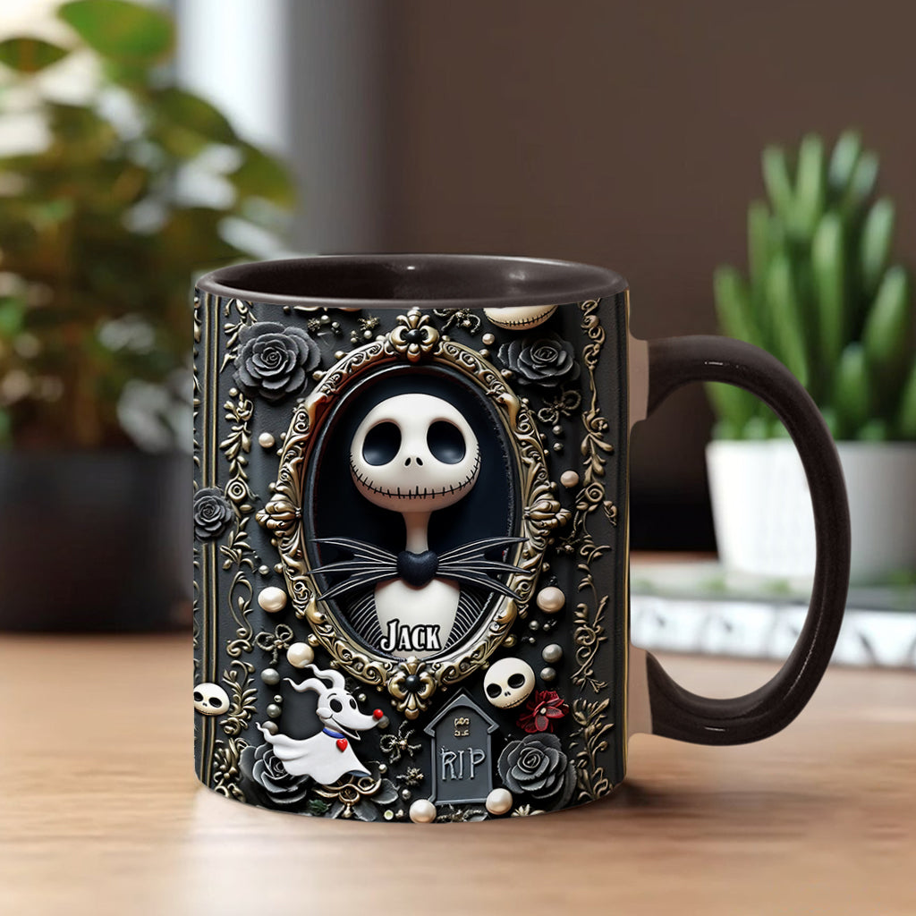 Till Death Do Us Part - Personalized Nightmare Accent Mug