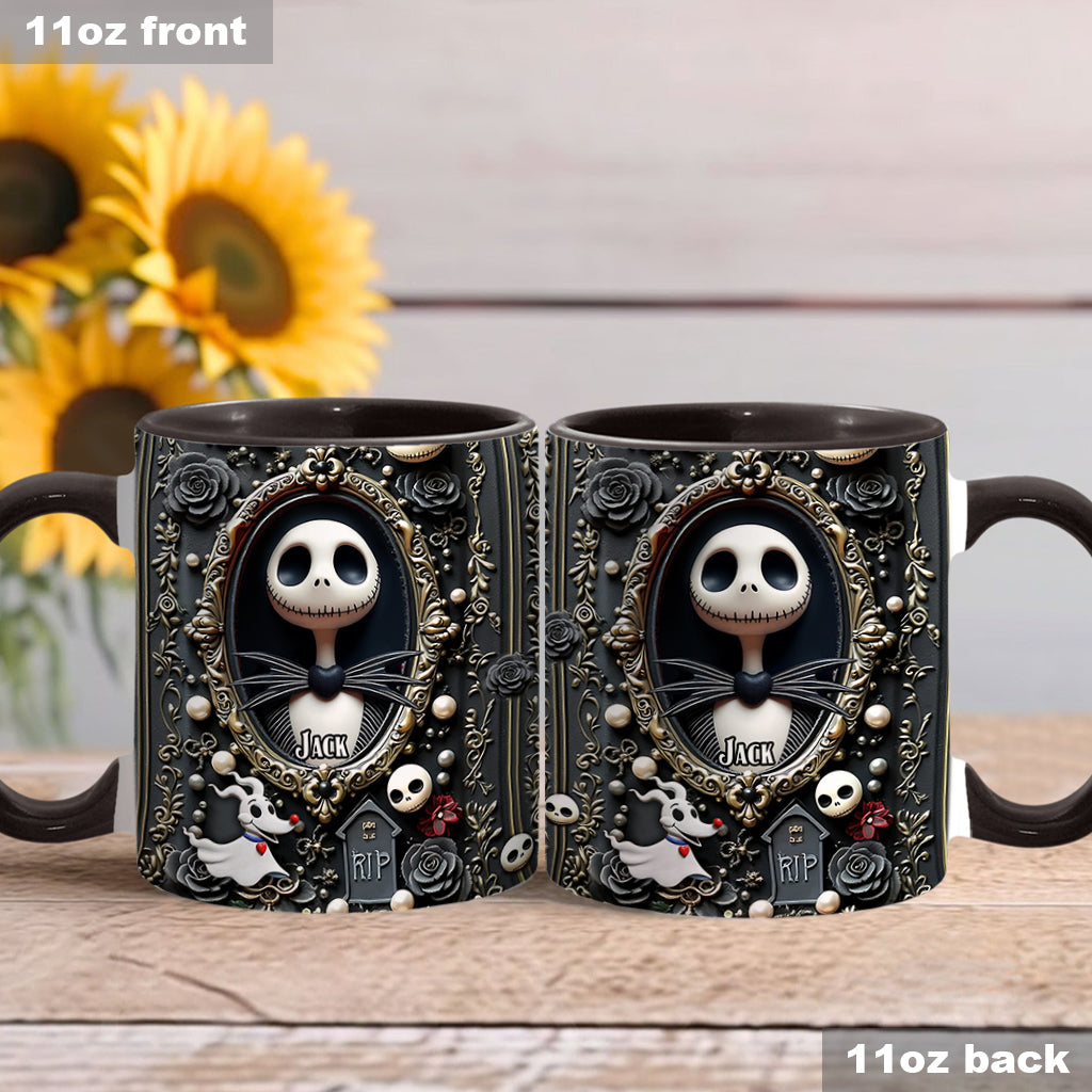 Till Death Do Us Part - Personalized Nightmare Accent Mug
