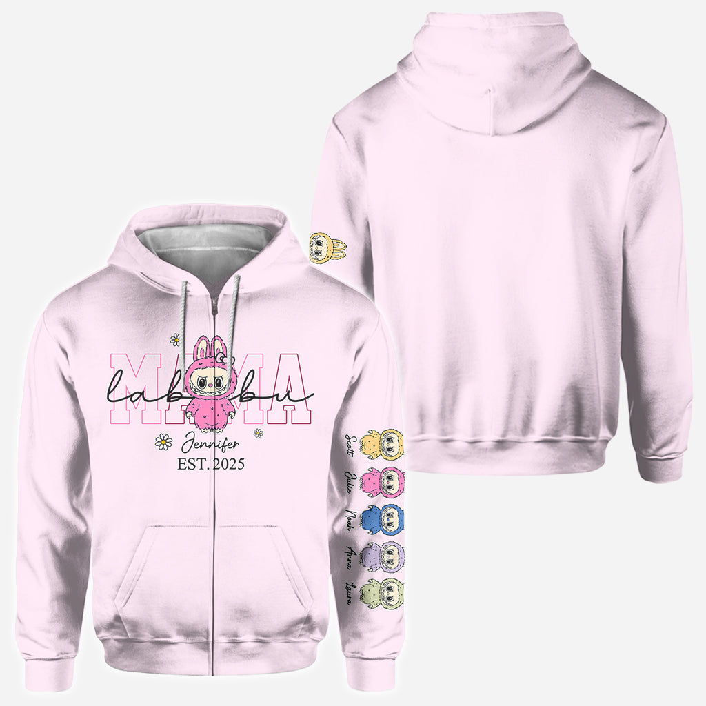 Cute Doll Mama - Personalized Labubu All Over Shirt