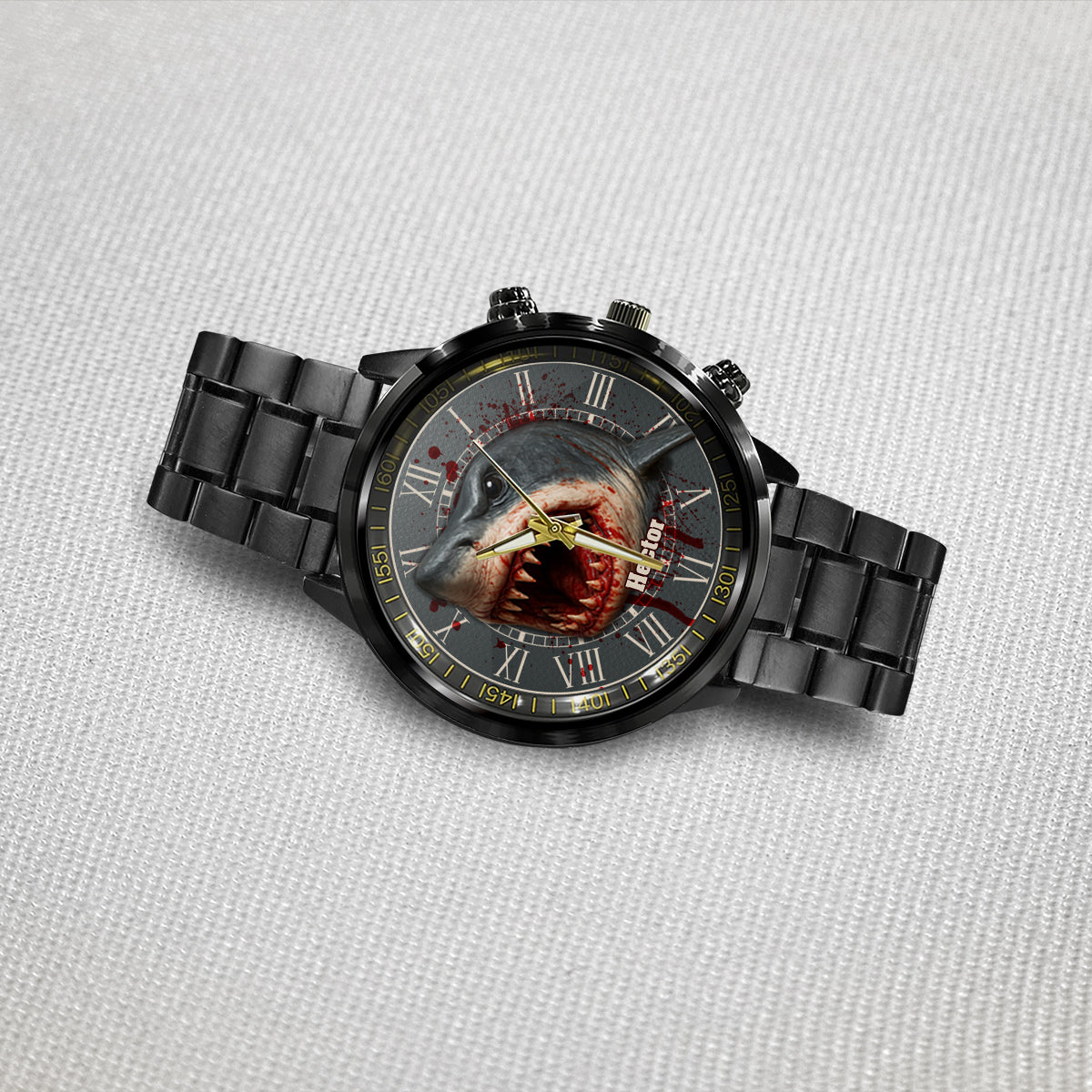 Scary Shark - Personalized Hand Watch