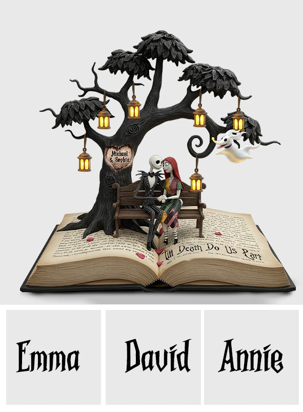 Till Death Do Us Part - Personalized Nightmare Custom Shaped Acrylic Plaque