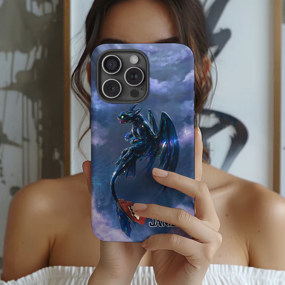 We Ride The Sky - Personalized Dragon Full Print Phone Case