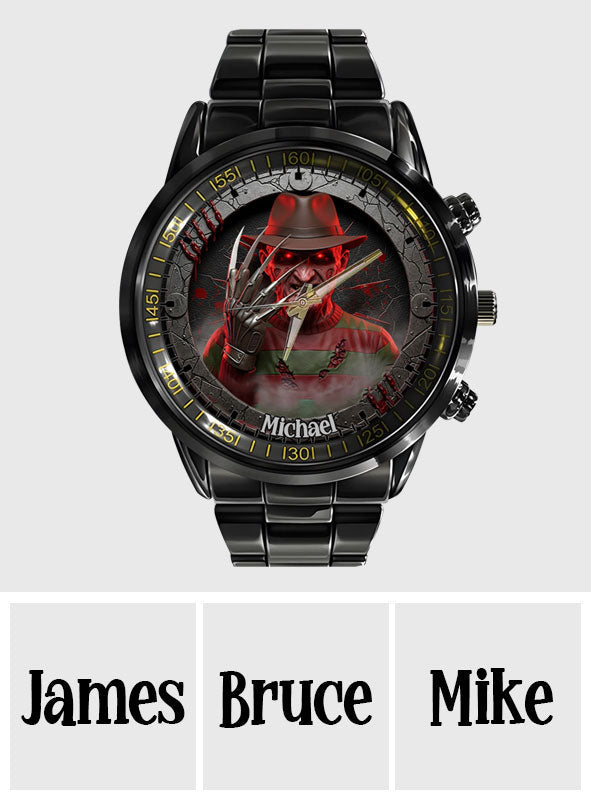 Scary Halloween - Personalized Horror Character Hand Watch