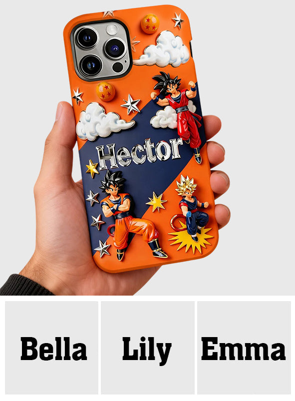 Strong Balls - Personalized Seven Balls Full Print Phone Case