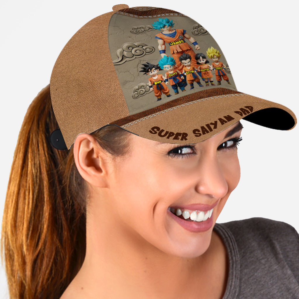 Best Dad Ever - Personalized Seven Balls Classic Cap