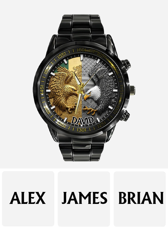 My Roots, My Timepiece - Personalized Expats Hand Watch