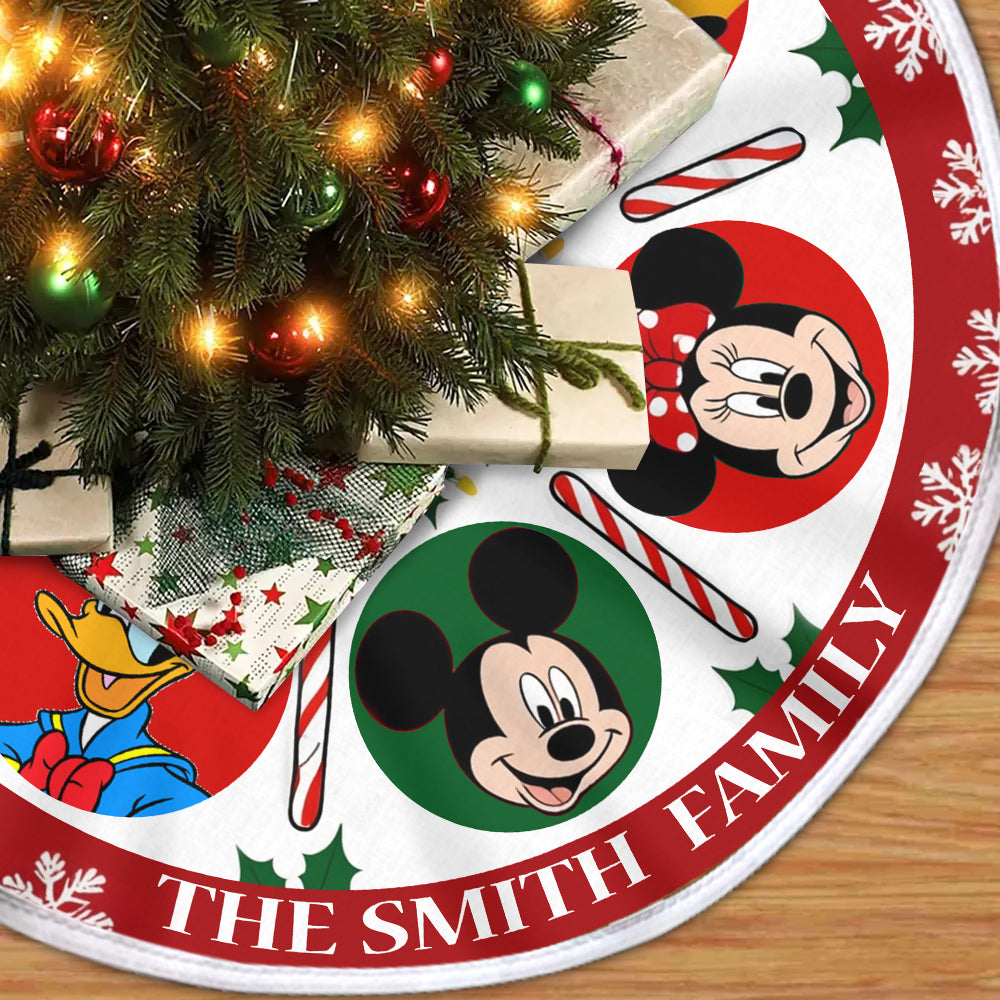 Family Crew - Personalized Mouse Tree Skirt