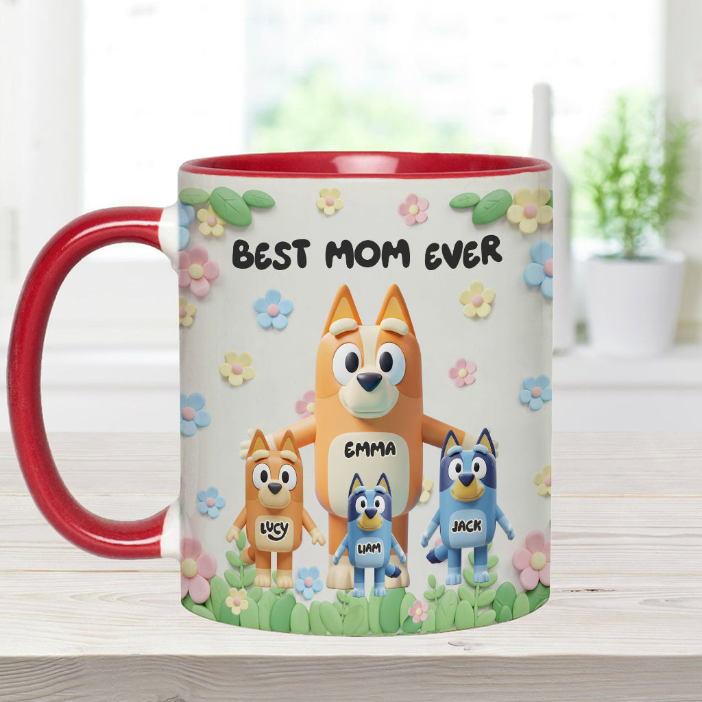 Best Mom Ever - Personalized Mother Accent Mug