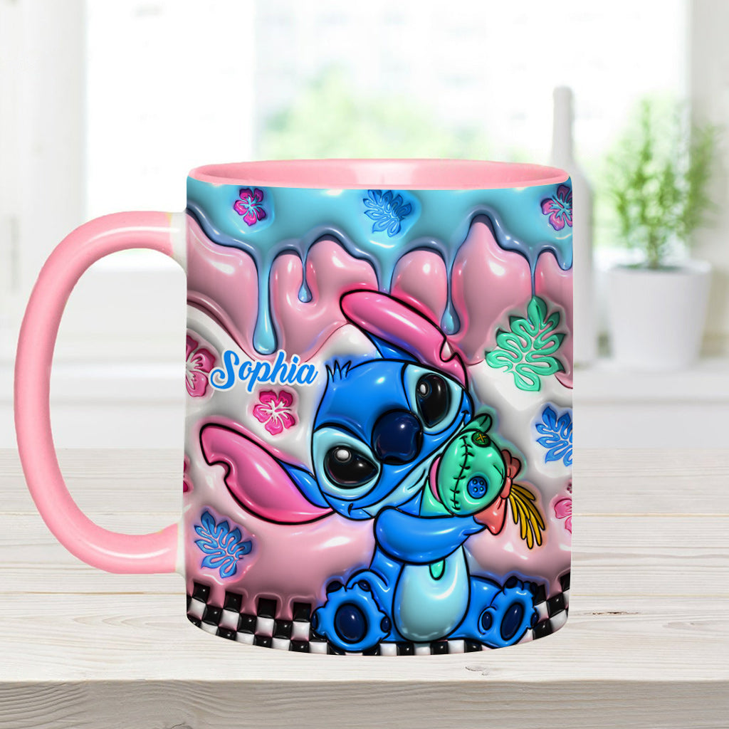 Ohana Means Family - Personalized Ohana Accent Mug