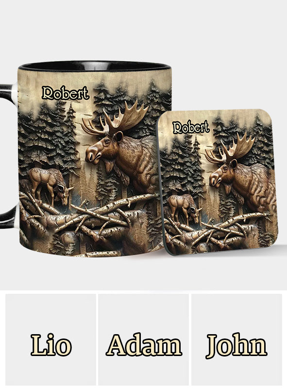 Love Hunting - Personalized Hunting Accent Mug