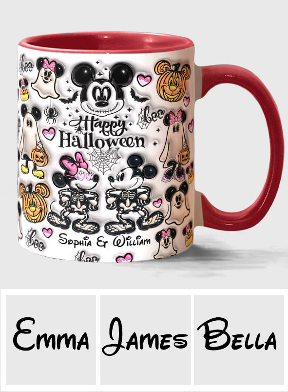 Happy Halloween - Personalized Mouse Accent Mug