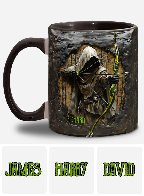 Bow Reaper - Personalized Hunting Accent Mug