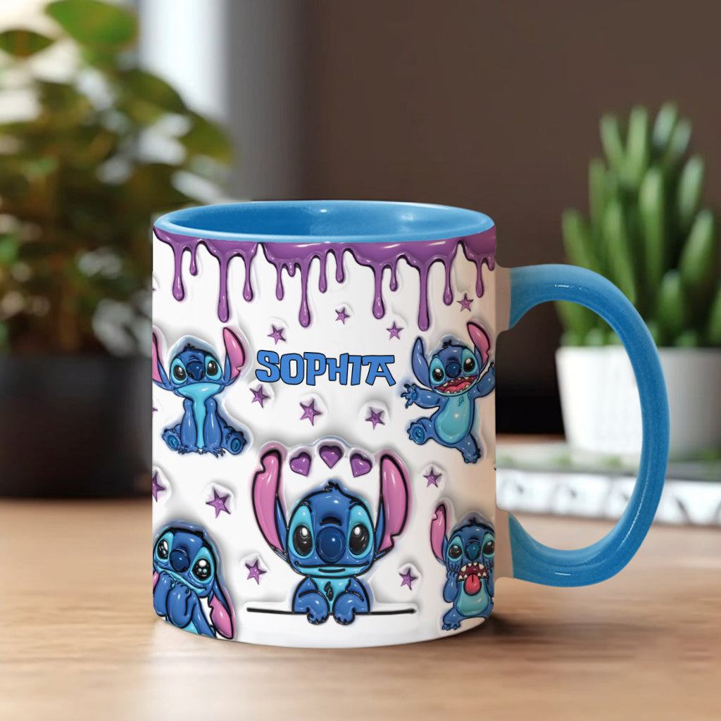 Ohana Means Family - Personalized Ohana Accent Mug