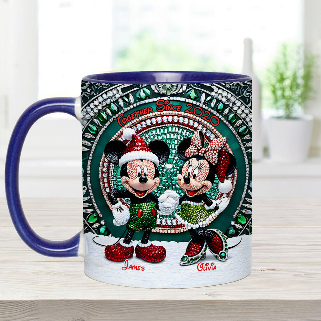 Magic Couple - Personalized Mouse Accent Mug