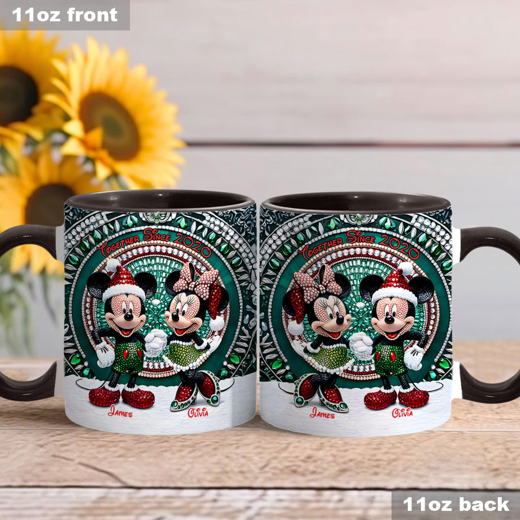 Magic Couple - Personalized Mouse Accent Mug